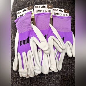 Women's Purple Garden Gloves - Pack